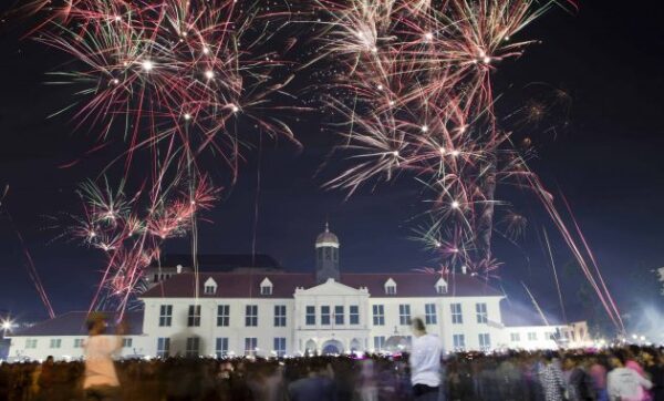 10 Acara Tahun Baru Yang Pernah Diselenggarakan di Kota Tua, Pernah Kesini?