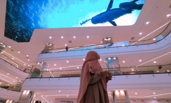 10 Potret Tentrem Mall di Semarang, Ada "Ikan Hiu"nya