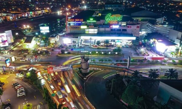 Beberapa Potret Indahnya Kota Bekasi Tempo Dulu dan Sekarang Dari Siang Hingga Malam Hari