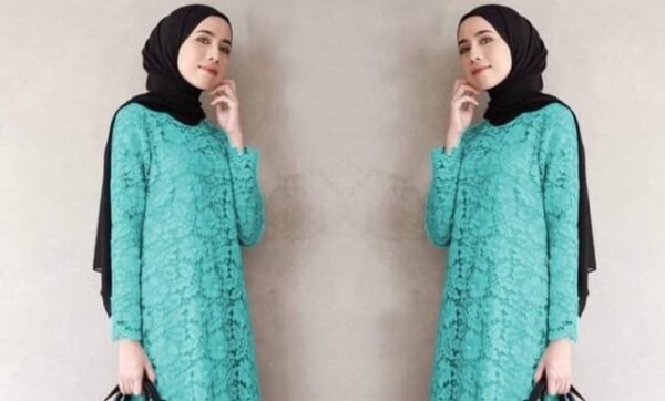 10 Warna Kerudung Yang Pas Buat Baju Hijau Tosca