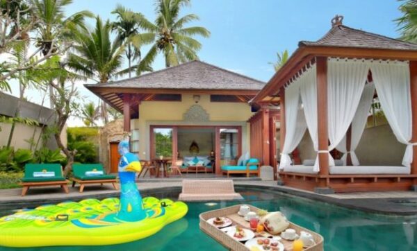 Aksari Resort Ubud, Akomodasi Mewah Cocok Untuk Honeymoon Dengan Pemandangan Hutan Yang Asri